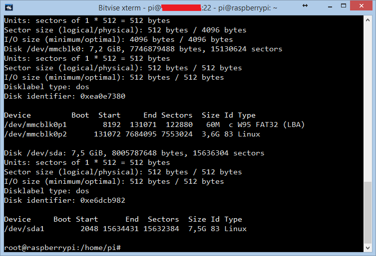 Haga clic en la imagen para ver una versión más grande

Nombre:	Foto de comando fdisk.png
Visitas:	195
Size:	44,2 KB
ID:	204582