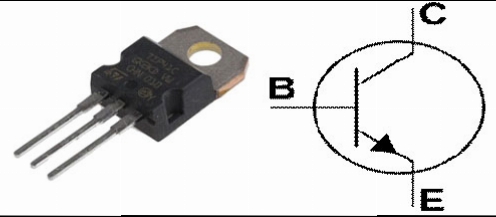 Transistor y representación gráfica