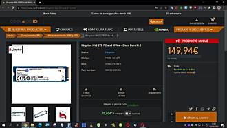 Haga clic en la imagen para ver una versión más grande

Nombre:	Kingston NV2 2TB PCIe x4 NVMe Disco Duro M.2 - C.png
Visitas:	317
Size:	386,5 KB
ID:	227661
