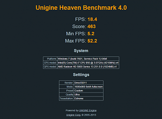 Haga clic en la imagen para ver una versión más grande

Nombre:	Unigine Heaven Max. Settings.png
Visitas:	1
Size:	23,7 KB
ID:	179103